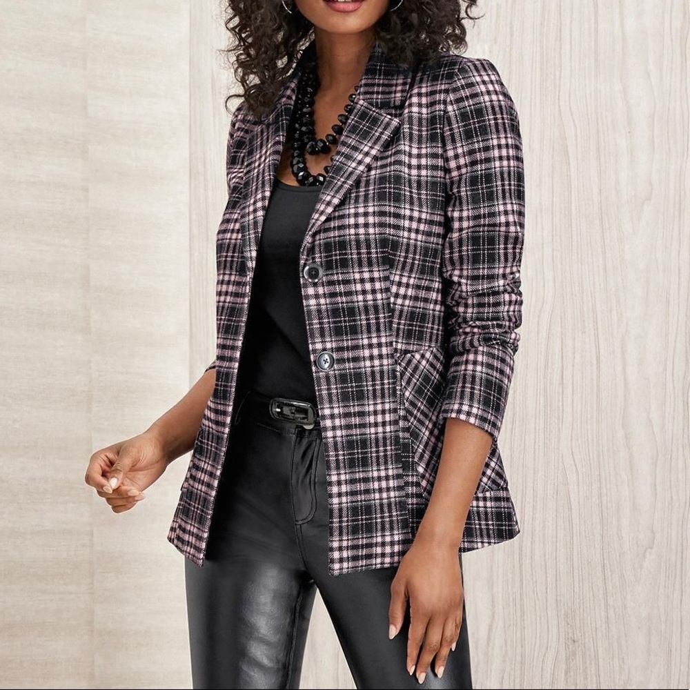 Metrostyle Wool Blend Blazer